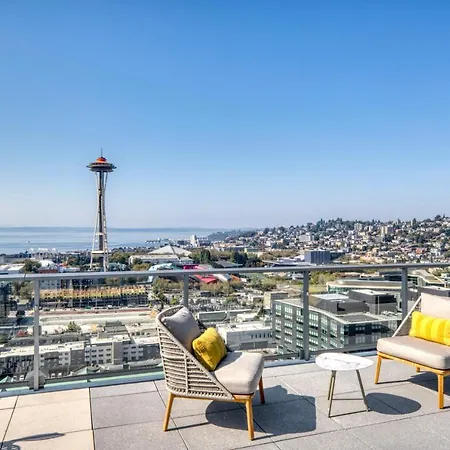 South Lake Union 1Br W Wd Roof Nr Lake Union Sea-482-2
